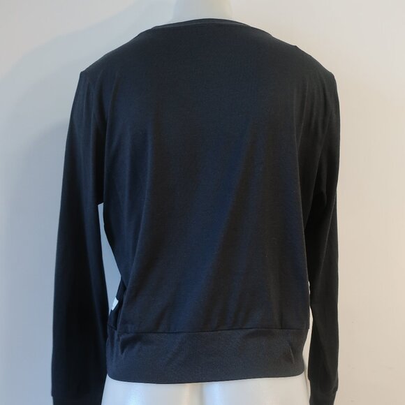 Womens Vuori Black Long Sleeve Daydream Crew Neck Activewear Top M - Picture 8 of 12